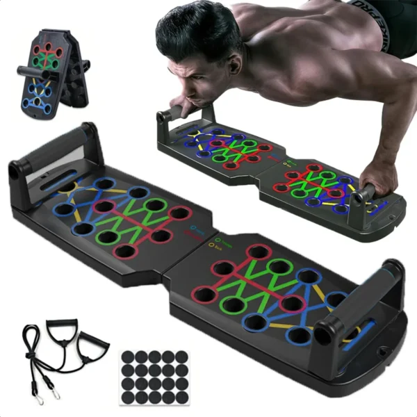 Heavy Duty Portable Home Gym Set – Adjustable Dumbbells, Folding Pushup Bar, Bands, Workout Mat - AliExpress.