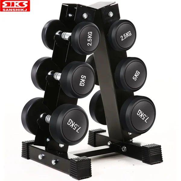 Rubber-Coated Dumbbell 5–20kg | Fitness Gear AliExpress